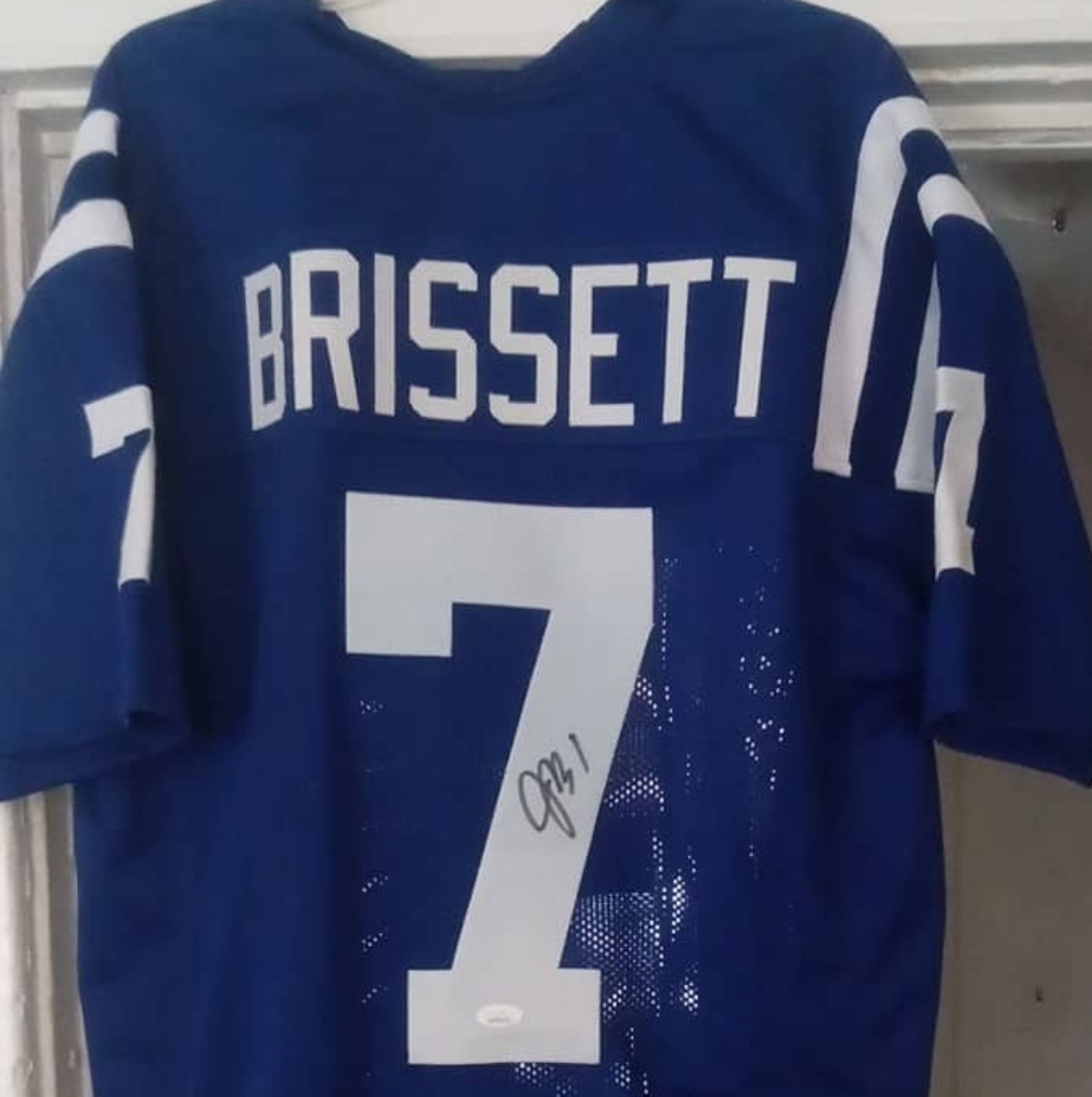Autographed J. Brissett Jersey